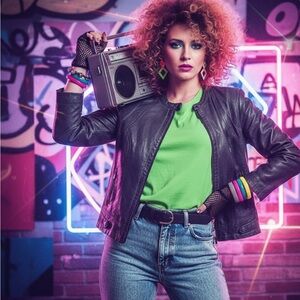 Schott Black Leather Jacket